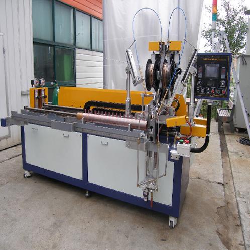 Copper long header brazing machine