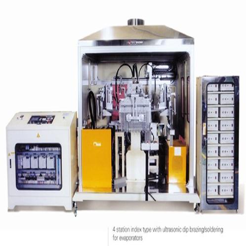 Ultrasonic dip soldering machine
